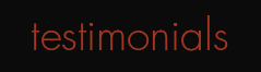 testimonials